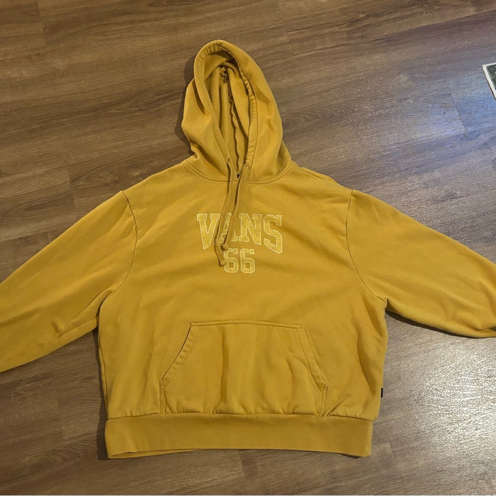 Vans Men's Mustard Hoodie Sweater